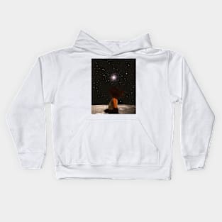 LOOKING BACK - WARM. Kids Hoodie